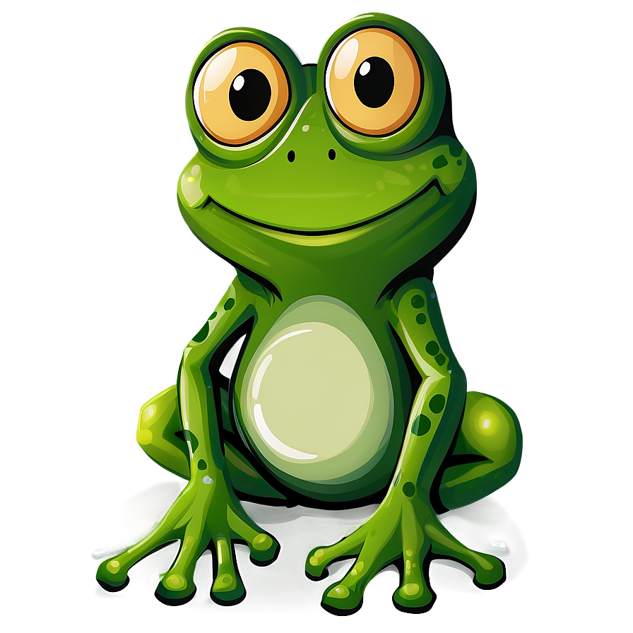 Cute Frog Clipart Png Gxi PNG image