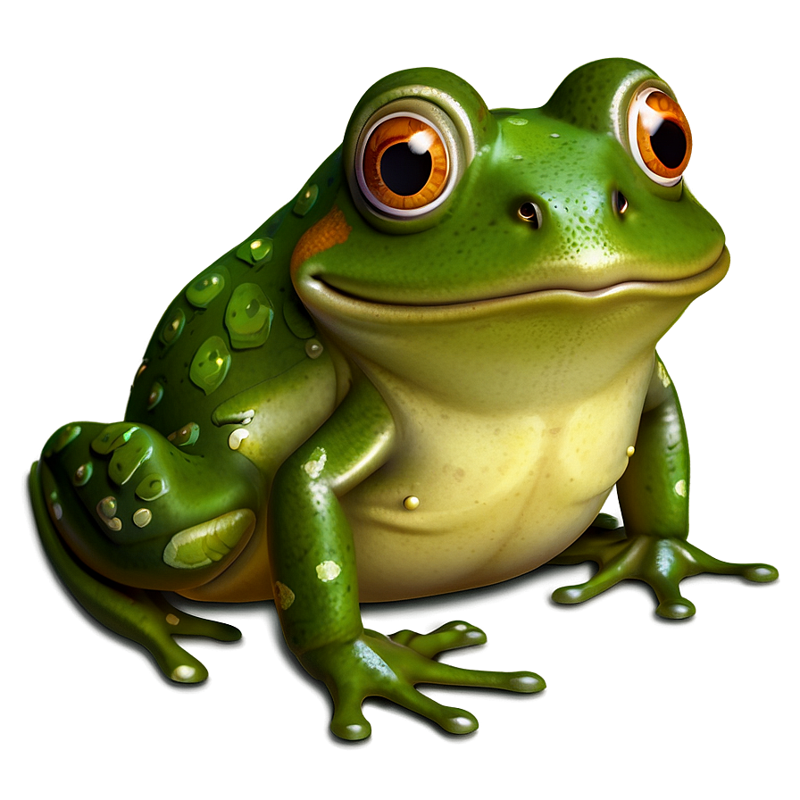 Cute Frog Illustration Png Bpc PNG image