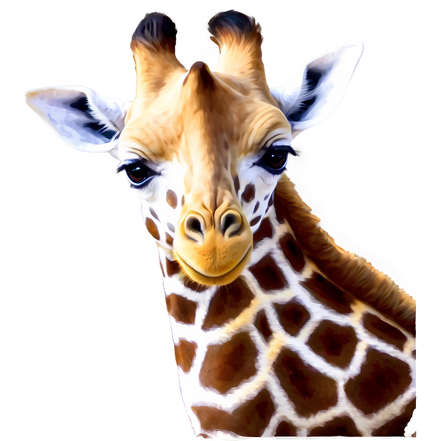 Cute Giraffe Calf Png Dar79 PNG image