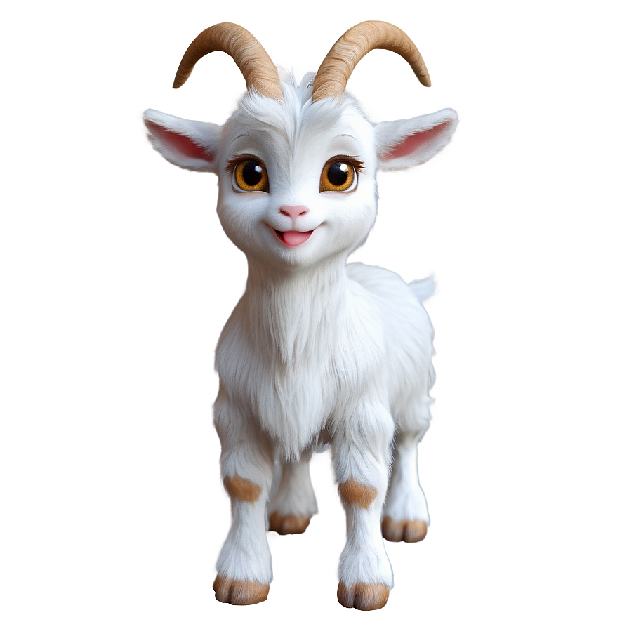 Cute Goat Png 05232024 PNG image