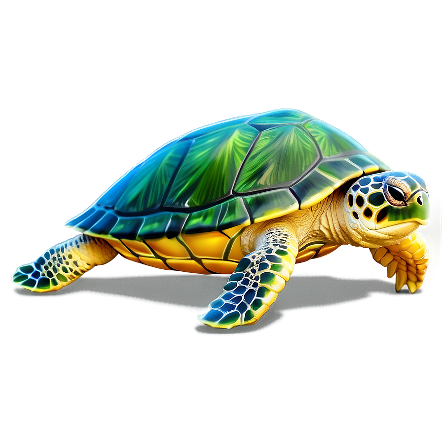 Cute Green Turtle Cartoon Png 85 PNG image