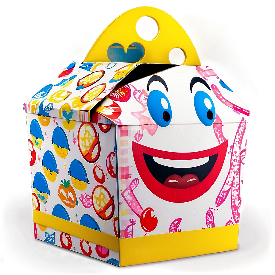 Cute Happy Meal Box Characters Png Ccc96 PNG image