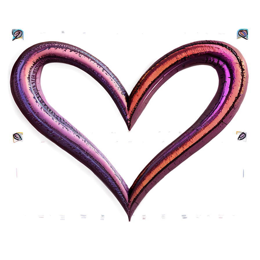 Cute Heart Drawing Png 72 PNG image