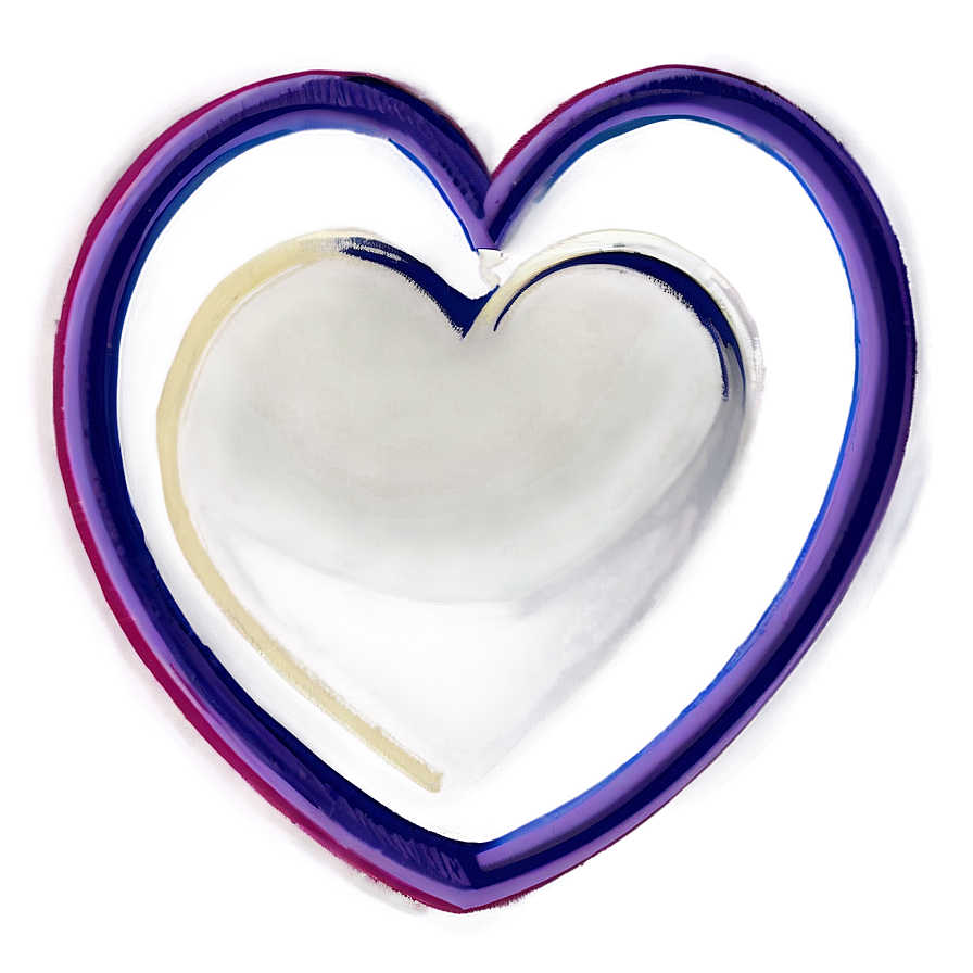 Cute Heart Drawing Png 93 PNG image