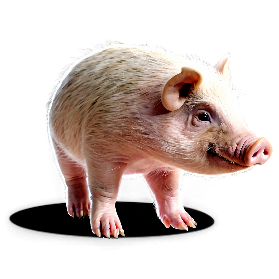 Cute Hog Cartoon Png 06252024 PNG image