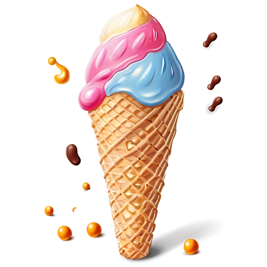 Cute Ice Cream Cone Png Kfy57 PNG image