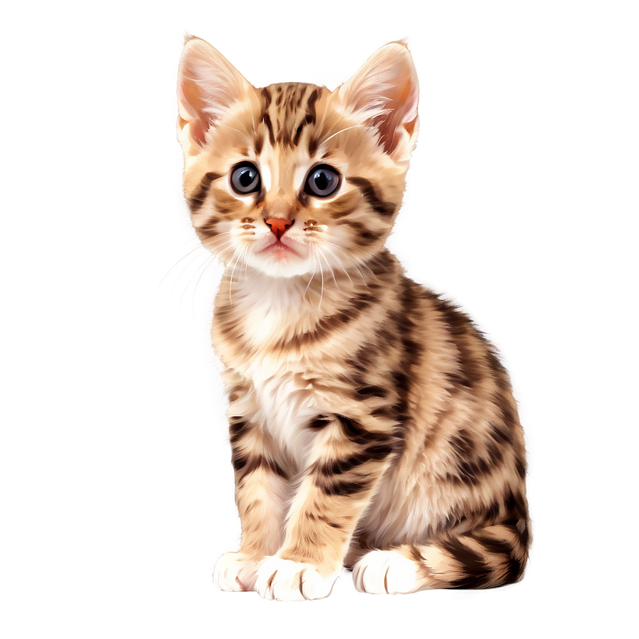 Cute Kitten Clipart Png A PNG image