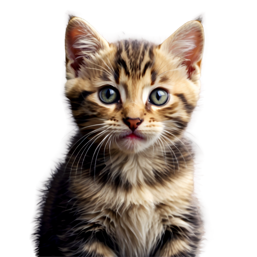 Cute Kitten Clipart Png C PNG image