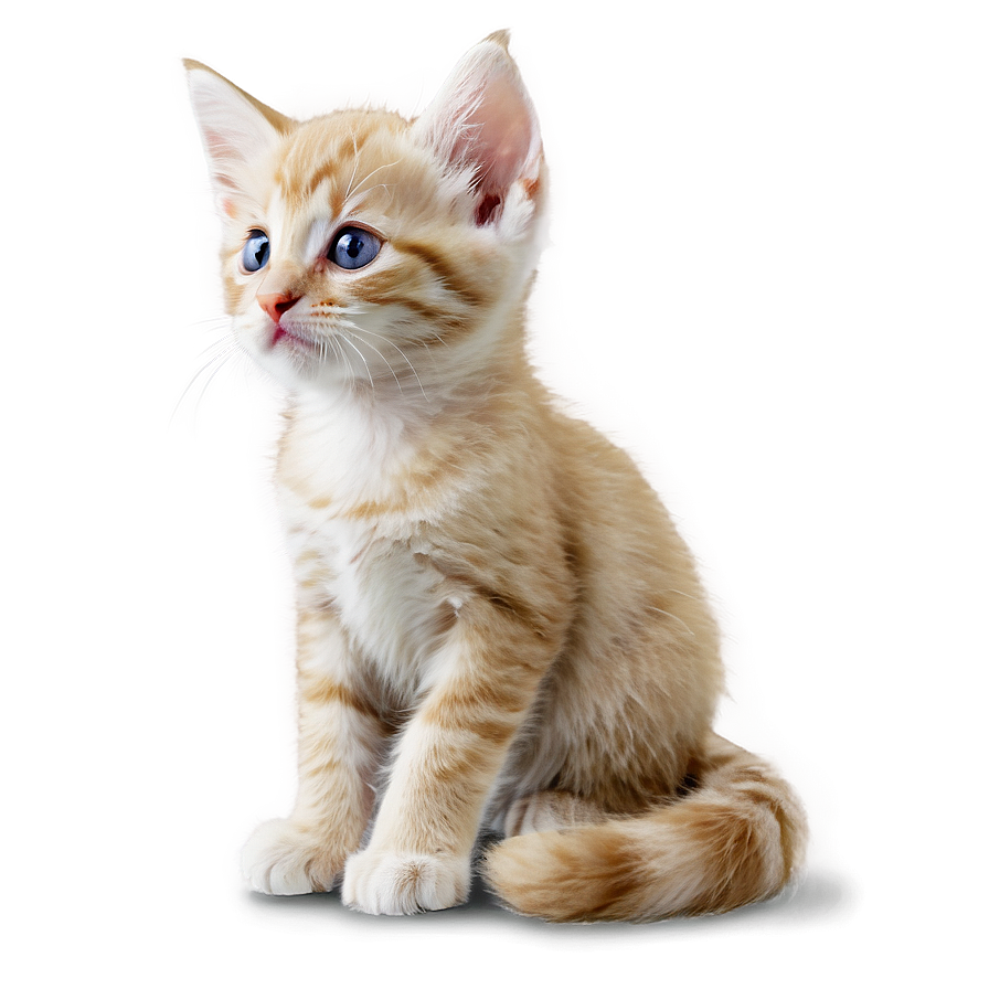 Cute Kitten Png Qbs PNG image