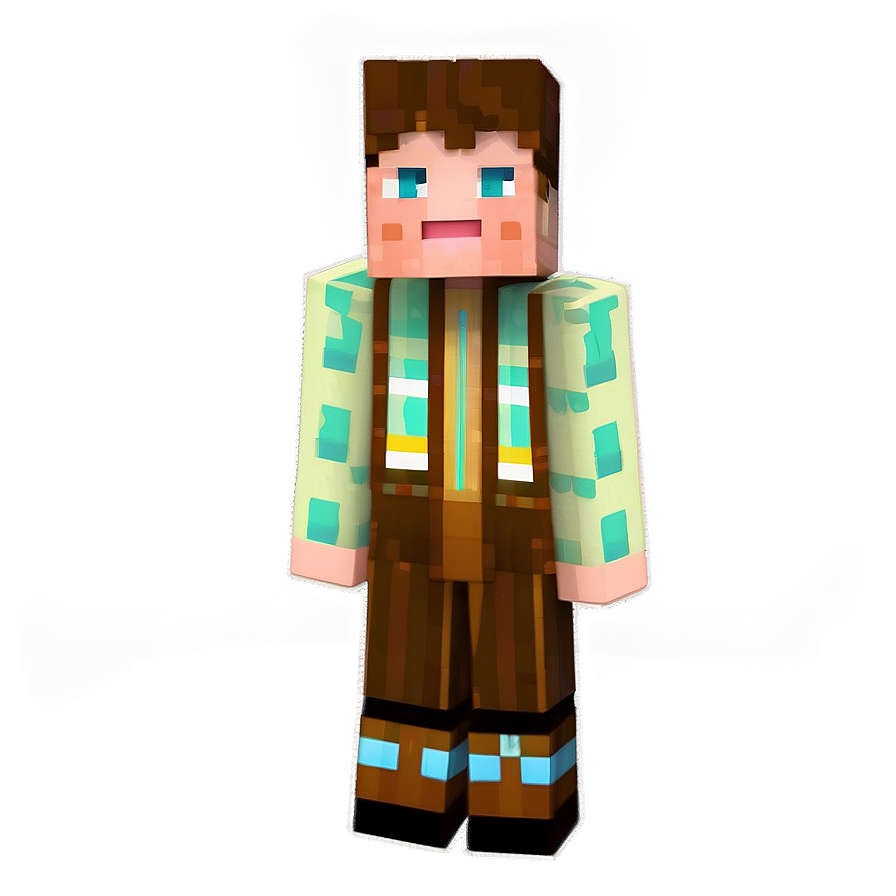 Cute Minecraft Villager Png Fdf66 PNG image