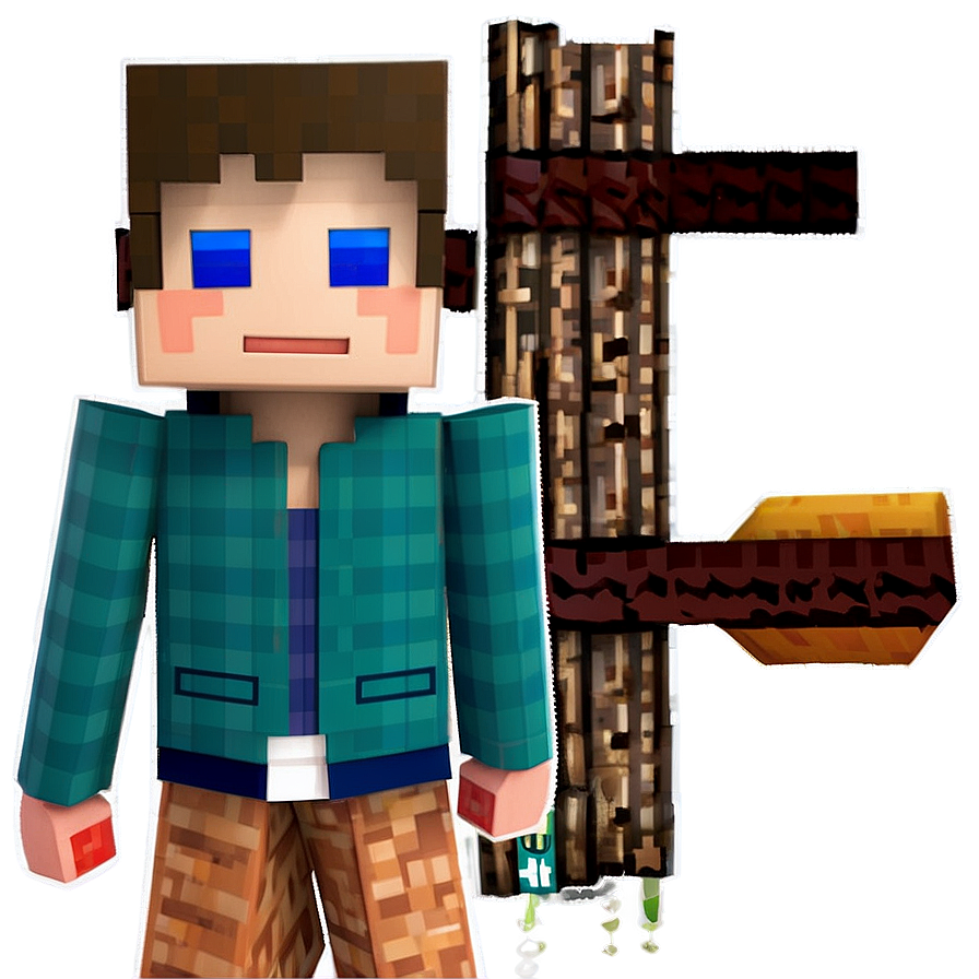 Cute Minecraft Villager Png Llt71 PNG image