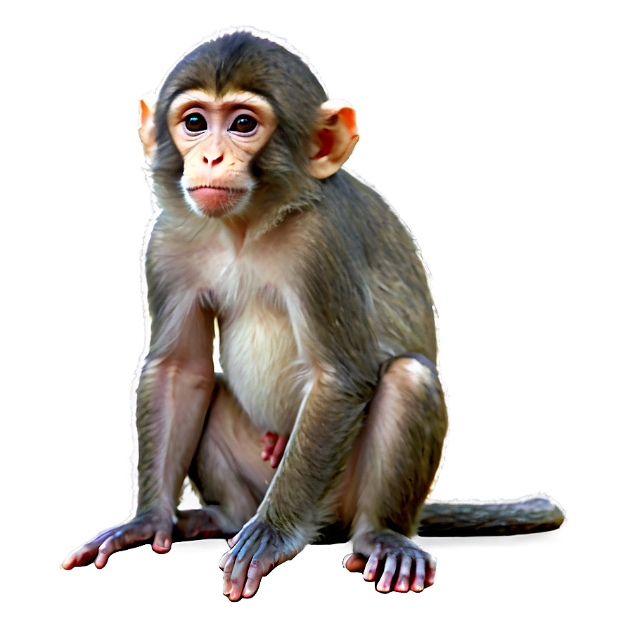Cute Monkey Png Bab64 PNG image