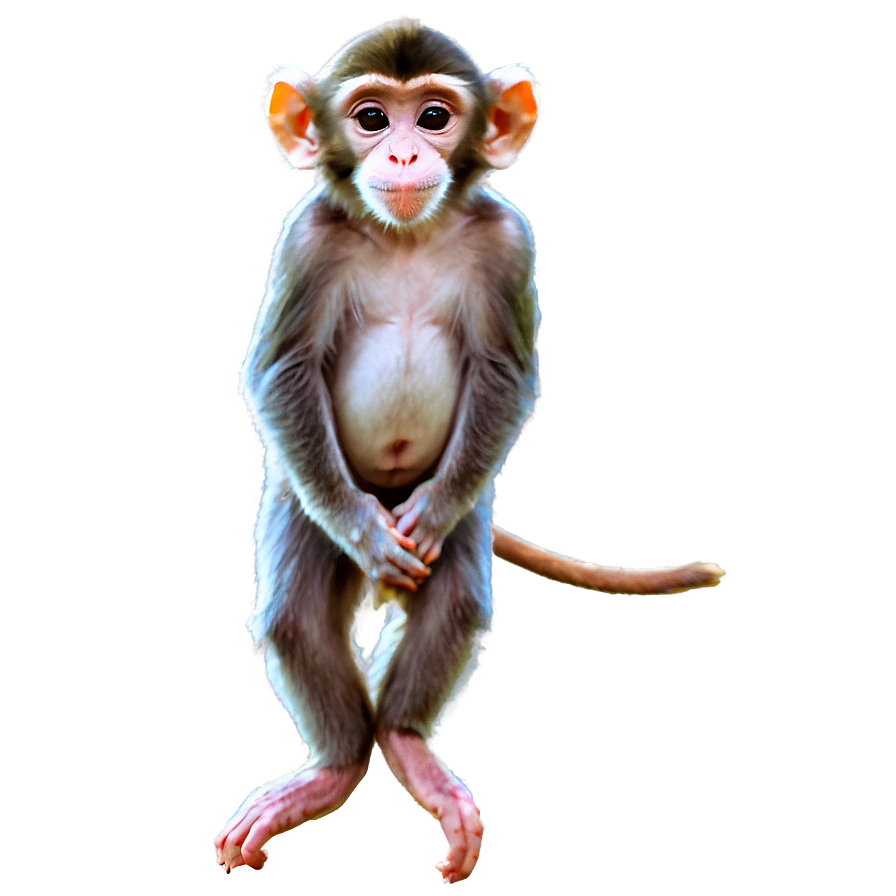 Cute Monkey Png Nkg3 PNG image