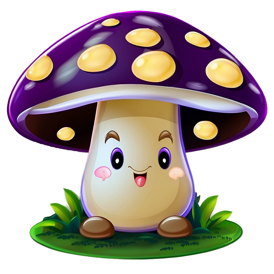 Cute Mushroom Cartoon Png 73 PNG image