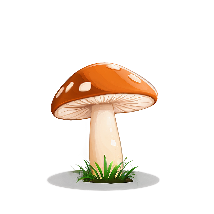 Cute Mushroom Png 05032024 PNG image