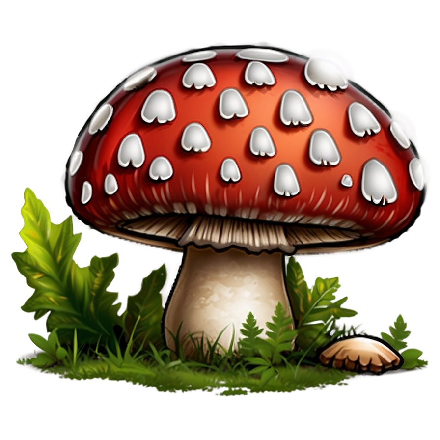Cute Mushroom Png Fha PNG image