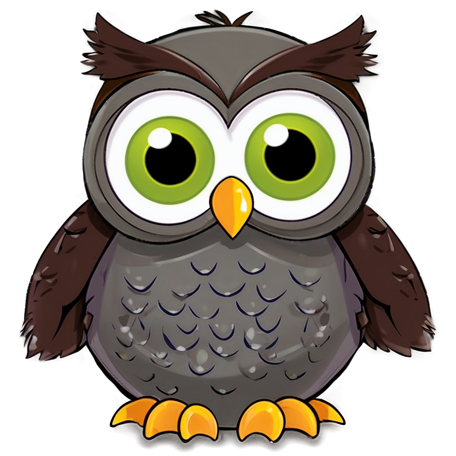 Cute Owl Cartoon Png Jrx78 PNG image