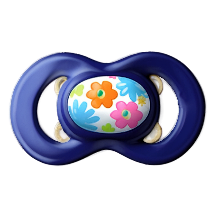 Cute Pacifier Design Png 05252024 PNG image