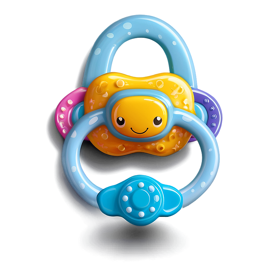 Cute Pacifier Design Png 3 PNG image