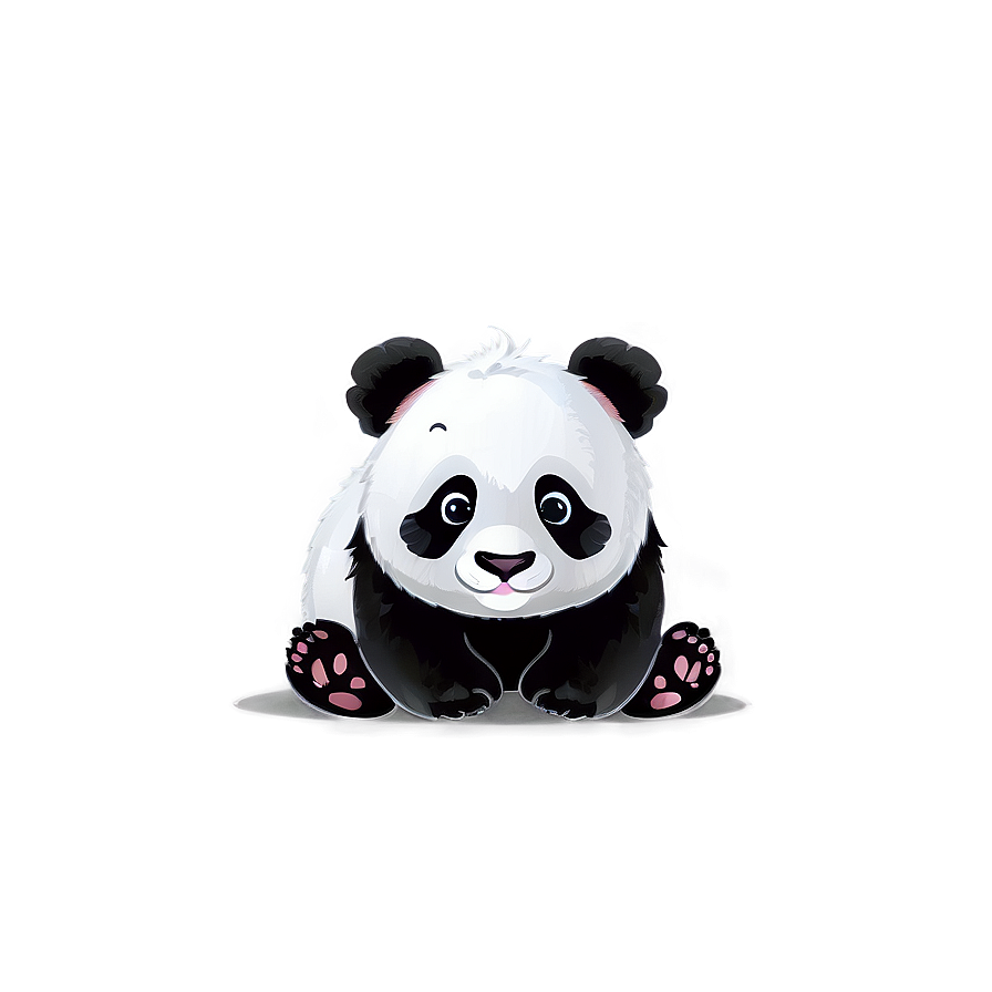 Cute Panda Png 05062024 PNG image