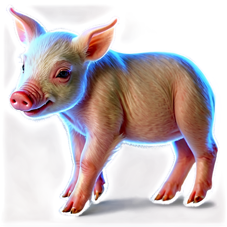 Cute Piglet Png 05032024 PNG image