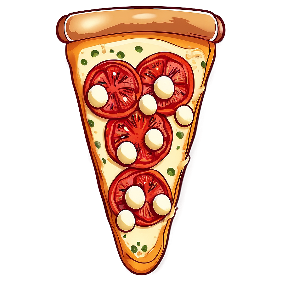 Cute Pizza Slice Cartoon Png Dir8 PNG image