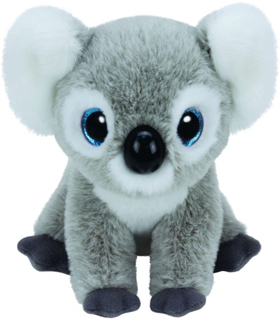 Cute Plush Koala Toy PNG image