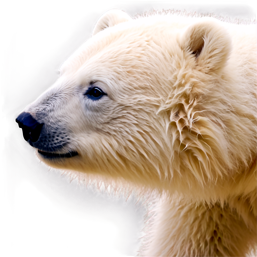 Cute Polar Bear Cub Png 8 PNG image