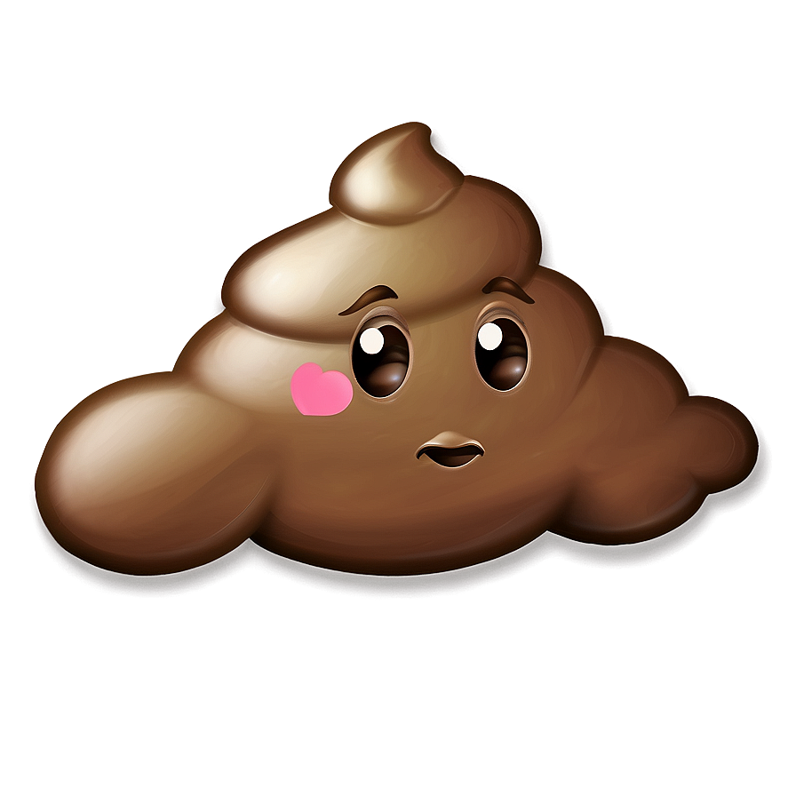 Cute Poop Emoji Png 38 PNG image