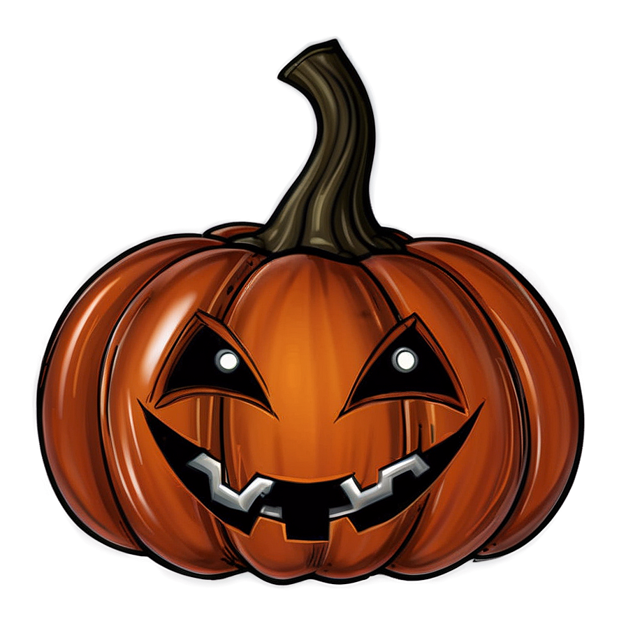 Cute Pumpkin Head Drawing Png 06262024 PNG image