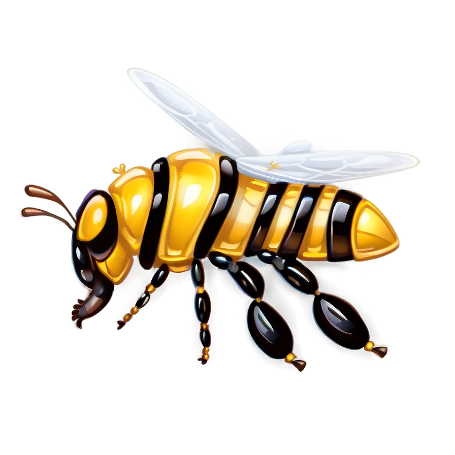 Cute Queen Bee Png 10 PNG image