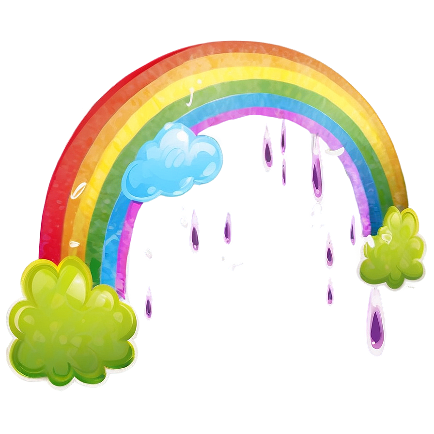 Cute Rainbow Png 05032024 PNG image