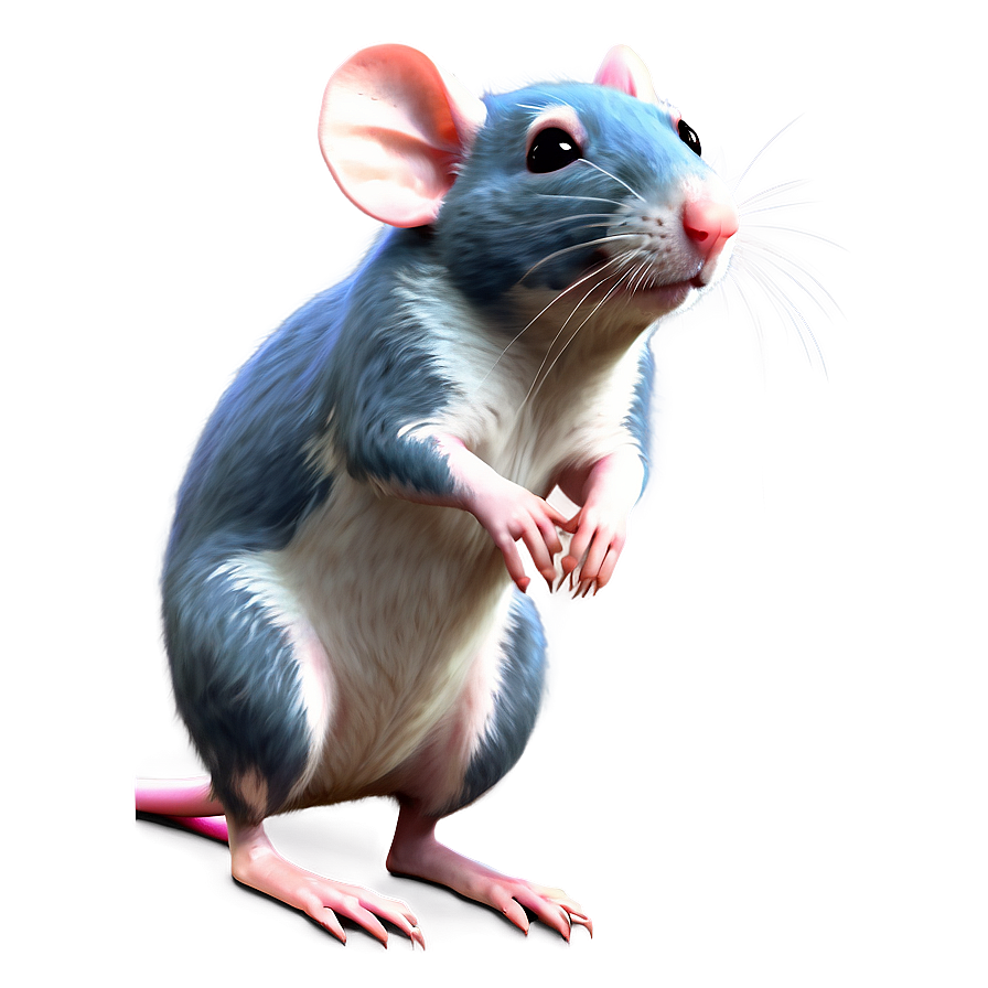 Cute Rat Character Png Dxt PNG image