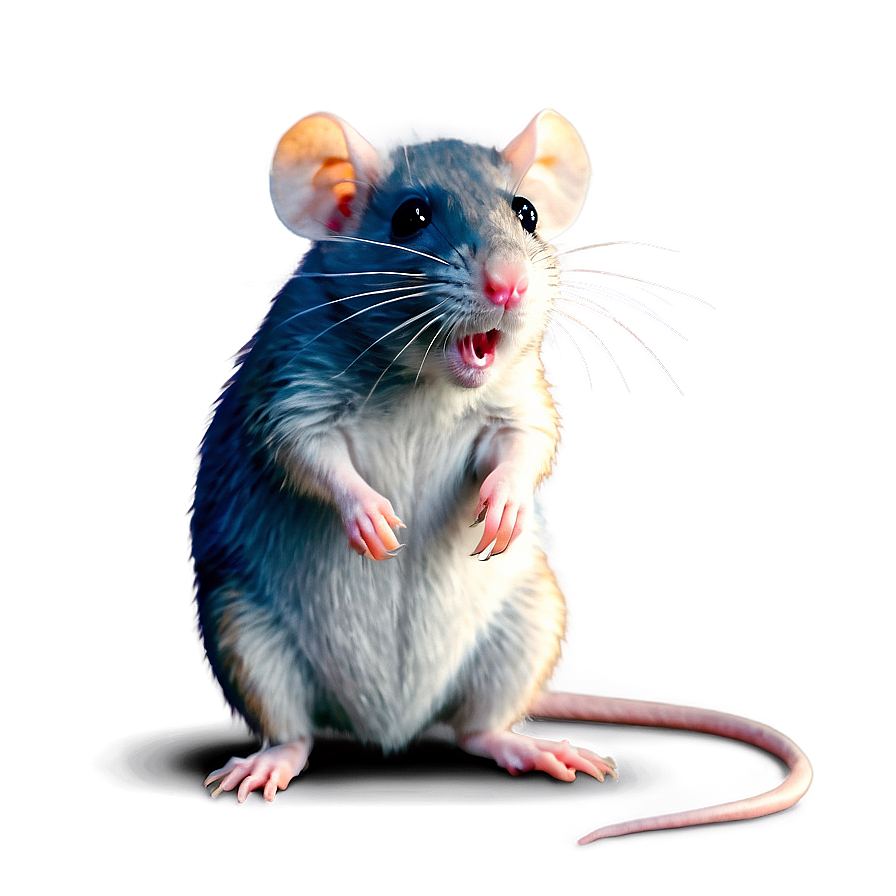 Cute Rat D PNG image