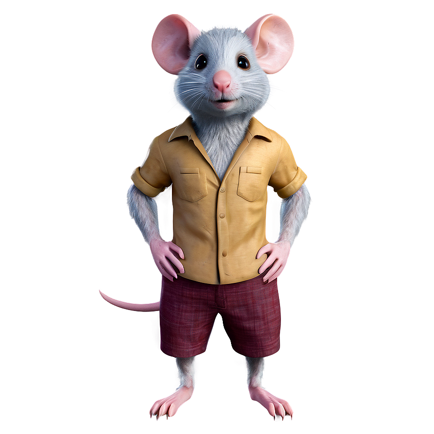 Cute Rat Mascot Png 61 PNG image