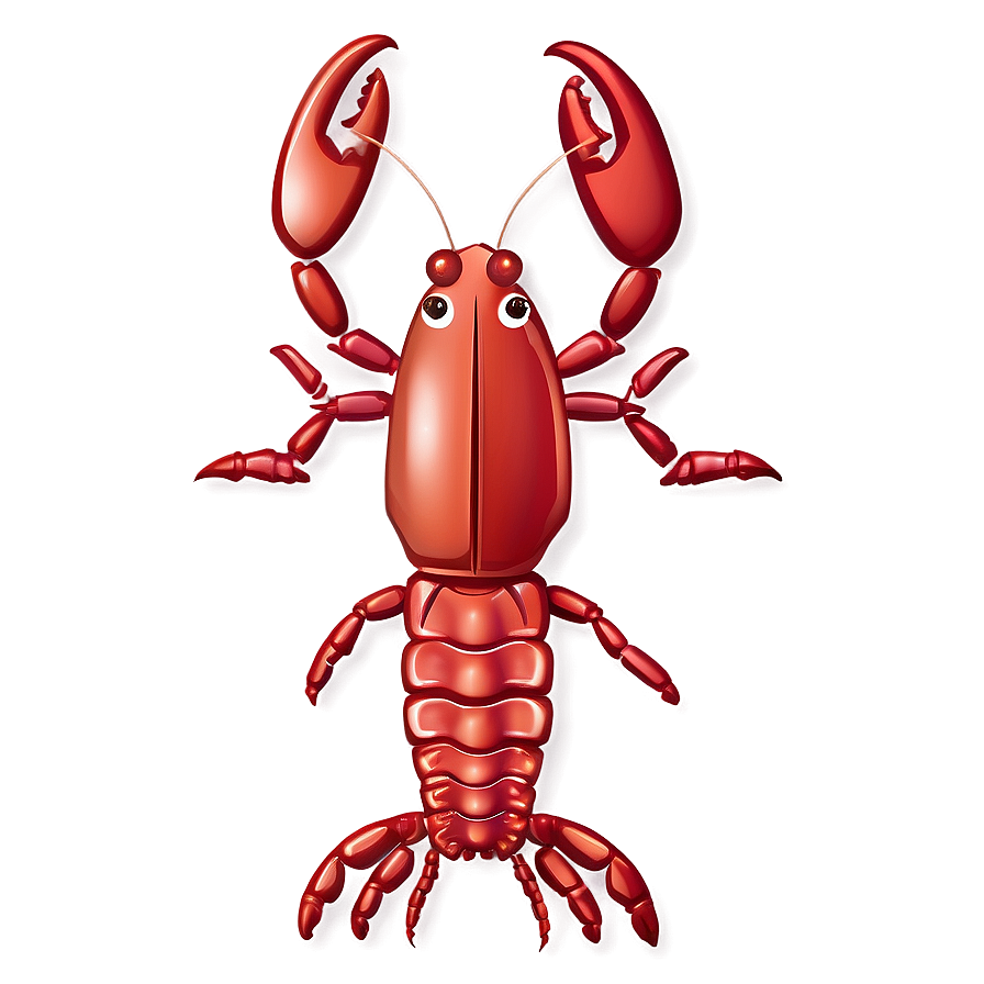 Cute Red Lobster Character Png 76 PNG image