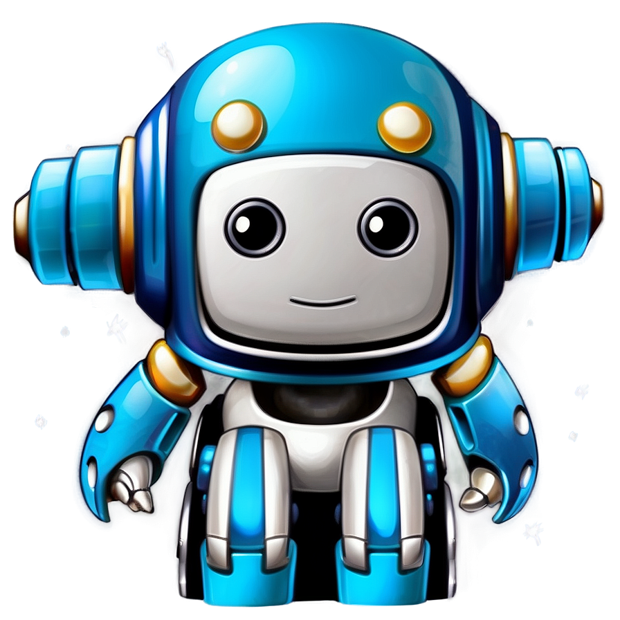 Cute Robot Fantasy Png 06272024 PNG image