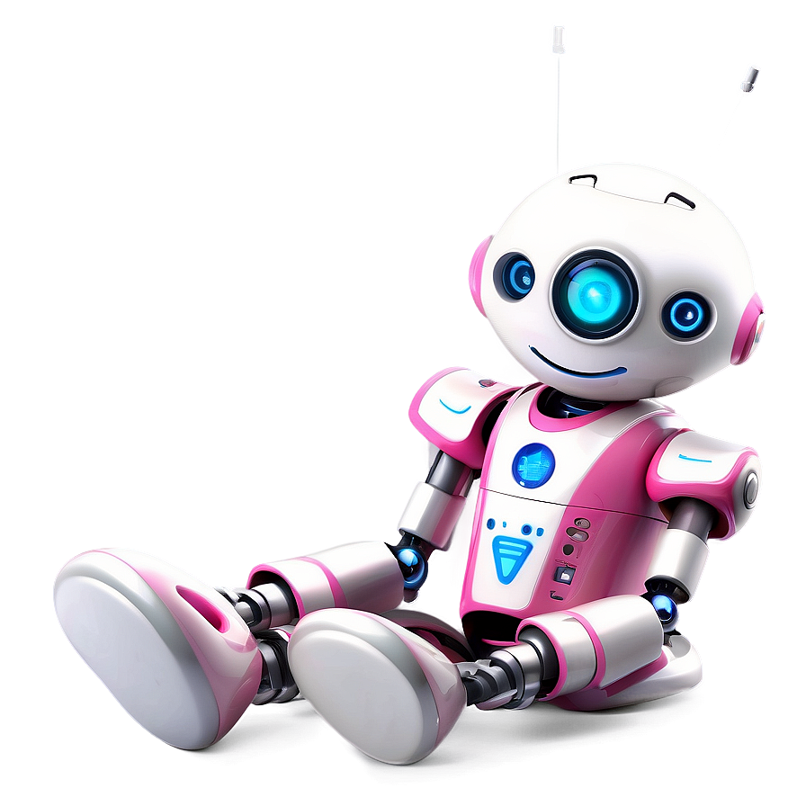 Cute Robot Mascot Png 05212024 PNG image