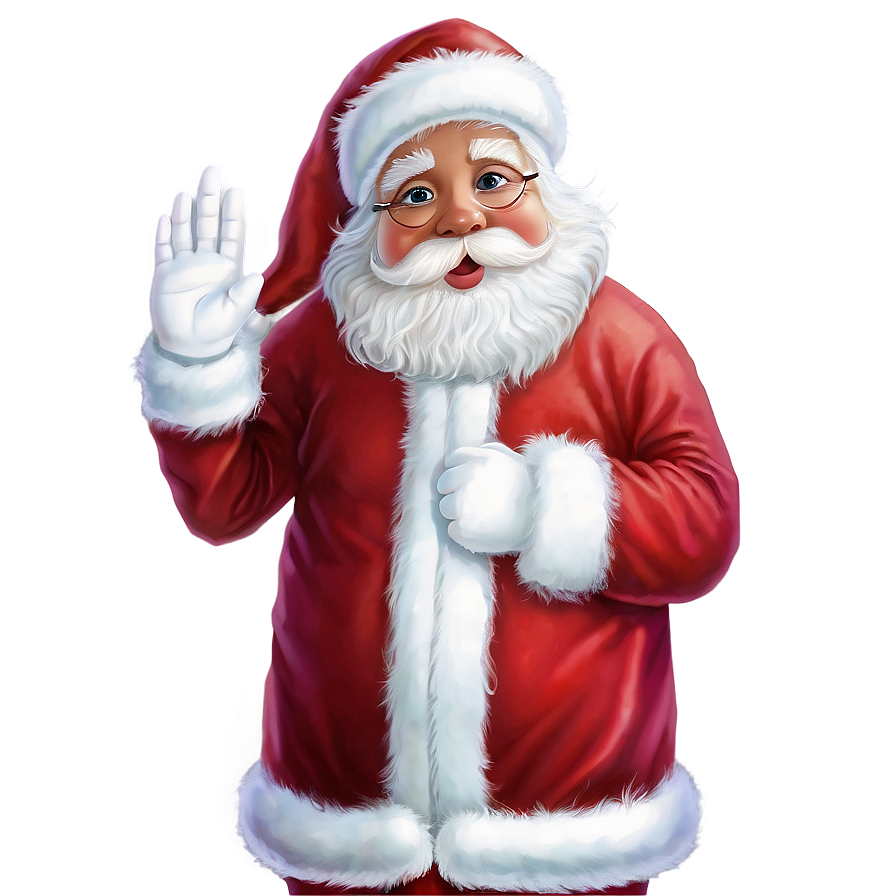 Cute Santa Png Iwa PNG image