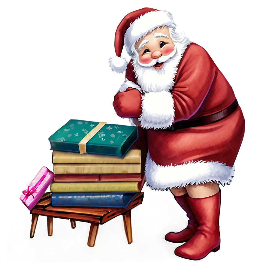 Cute Santa Png Syu PNG image