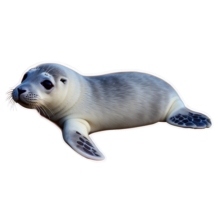 Cute Seal Pup Png 05032024 PNG image