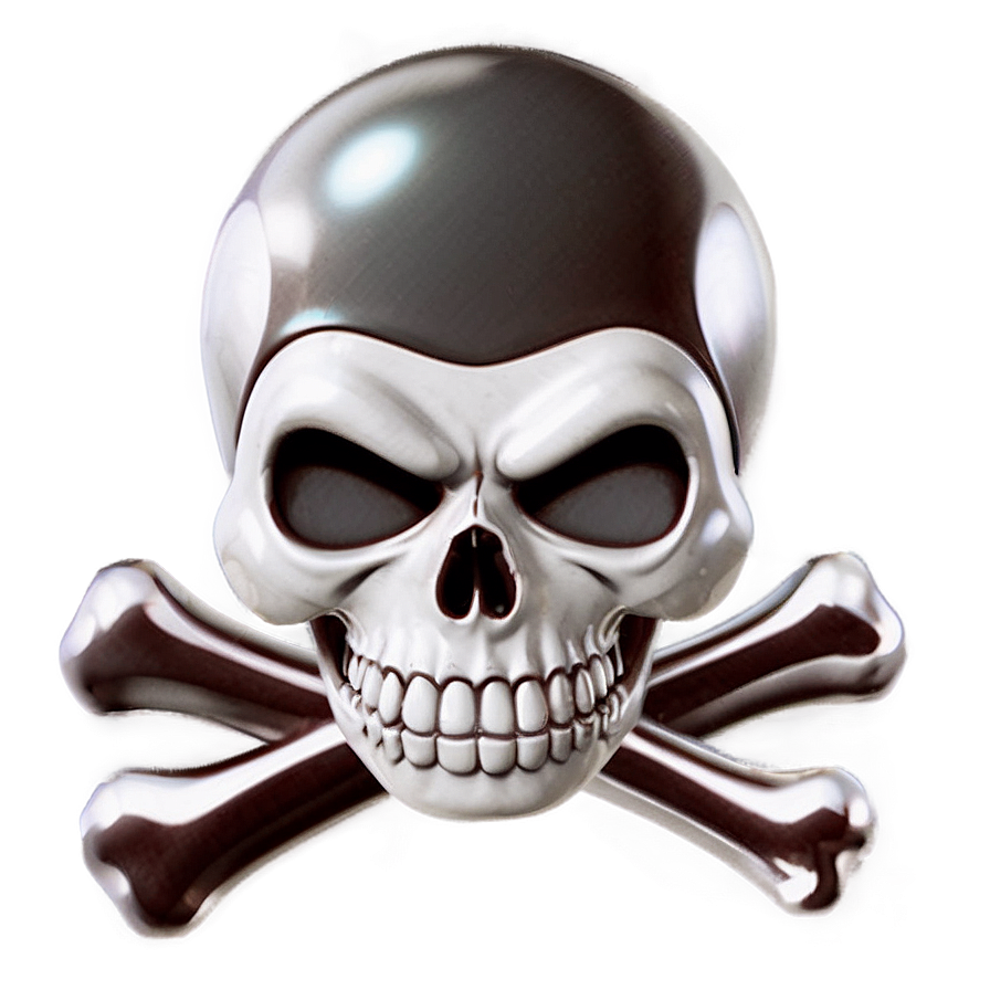 Cute Skull And Crossbones Png 06122024 PNG image