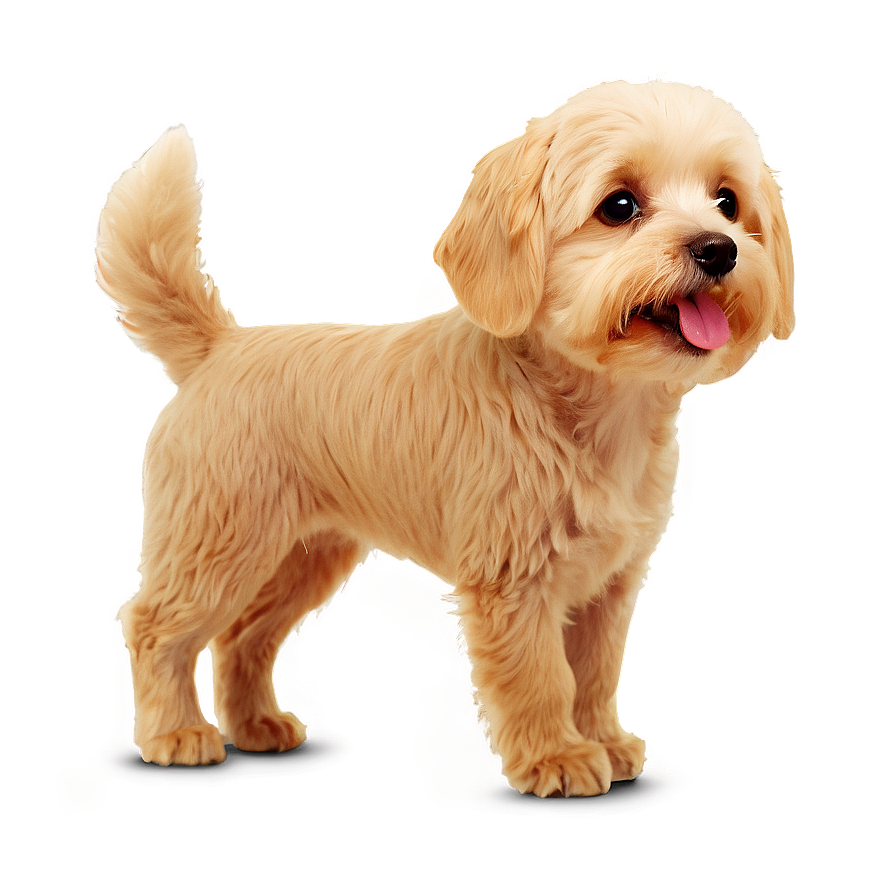 Cute Small Dog Cartoon Png Pou PNG image