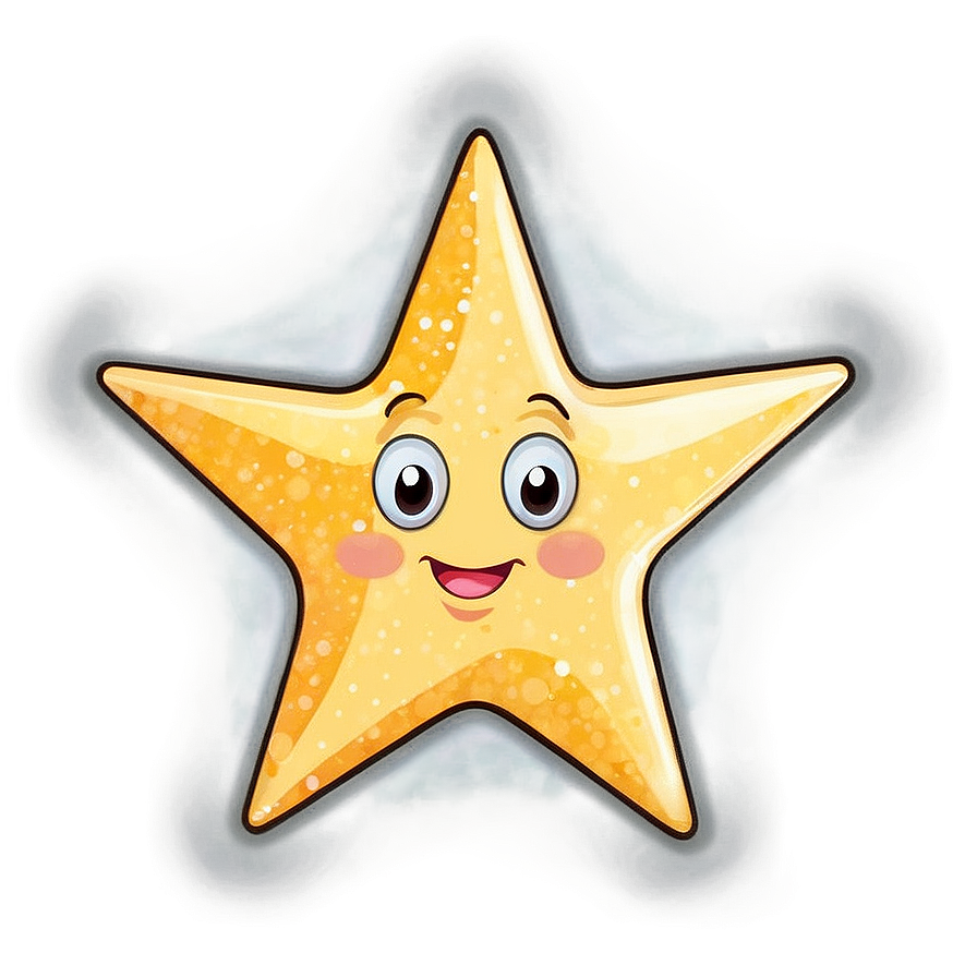 Cute Star Sticker Png Uos91 PNG image