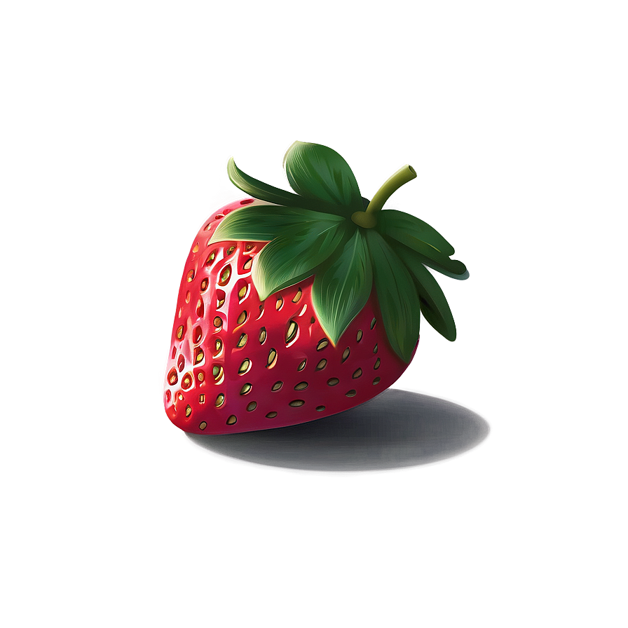 Cute Strawberry Illustration Png 78 PNG image