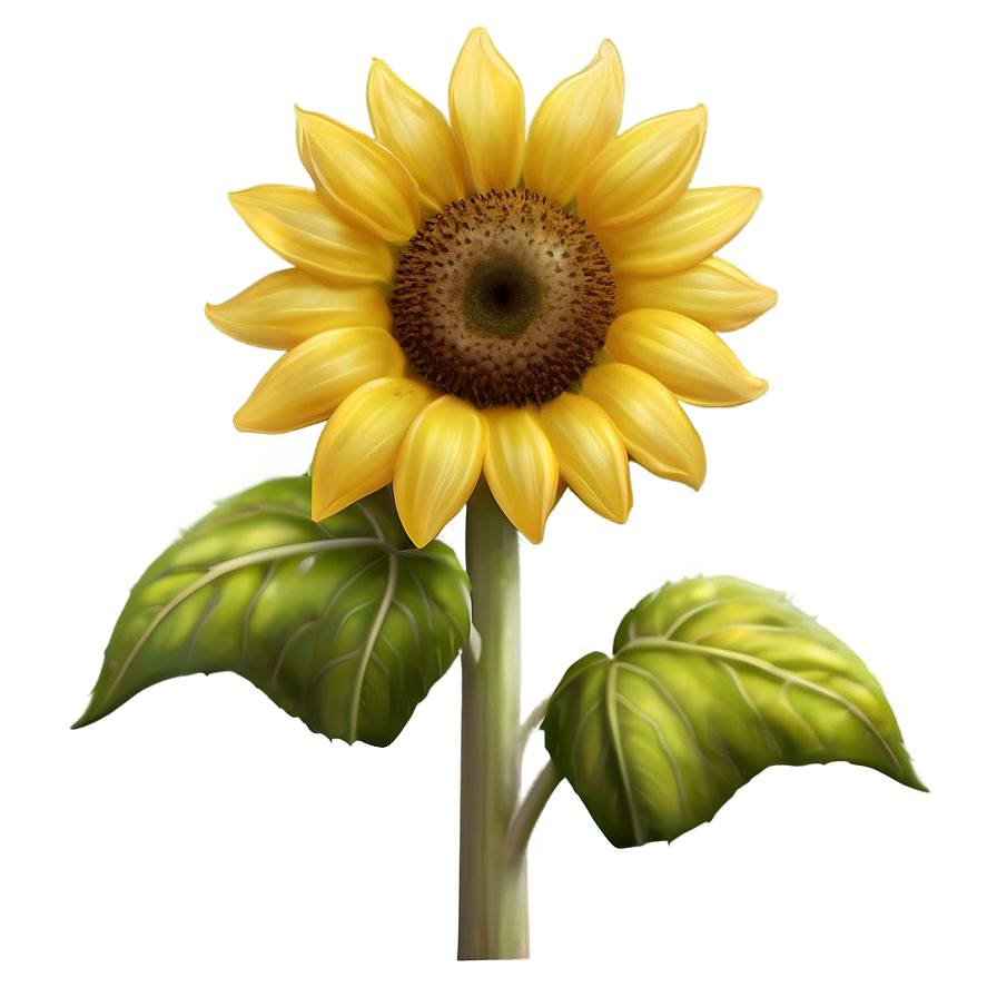 Cute Sunflower Png Ecu PNG image