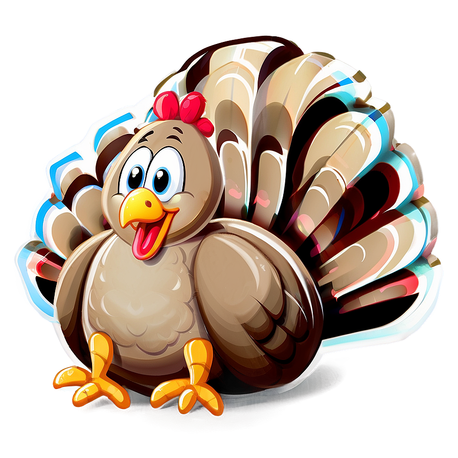 Cute Turkey Png 05032024 PNG image