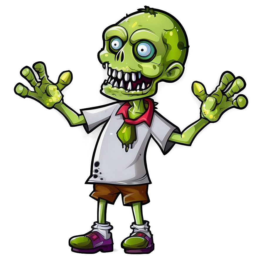 Cute Zombie Mascot Png 87 PNG image