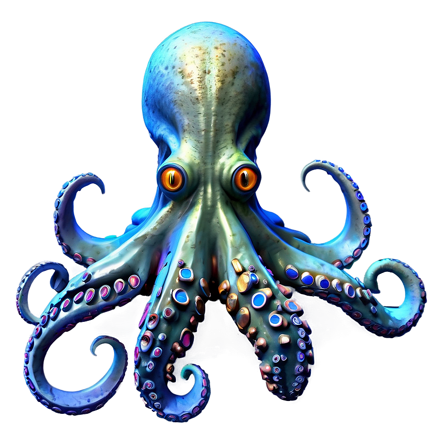 Cyber Octopus Png Vdy43 PNG image