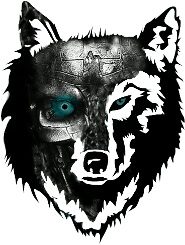 Cybernetic Wolf Logo PNG image